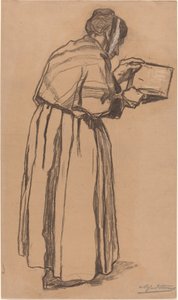 Lesende Frau