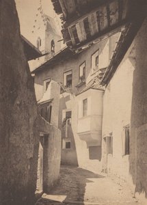 Eine Straße in Sterzing, Tirol von Alfred Stieglitz