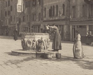 Ein venezianischer Brunnen