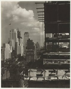 Von meinem Fenster bei An American Place, Norden von Alfred Stieglitz