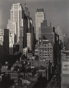 Von meinem Fenster bei An American Place, Norden von Alfred Stieglitz