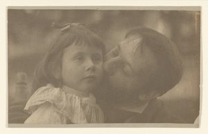 Lou Schramm und seine Tochter von Alfred Stieglitz