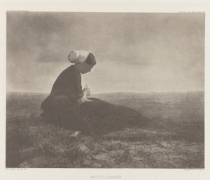 Netzflickerin, Katwijk 1894