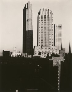 New York vom Shelton aus von Alfred Stieglitz