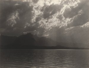 Am Thunersee, Schweiz von Alfred Stieglitz