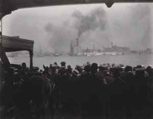 Auf der Fähre von Alfred Stieglitz