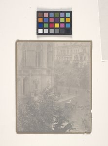 Schnappschuss - Von meinem Fenster, Berlin von Alfred Stieglitz