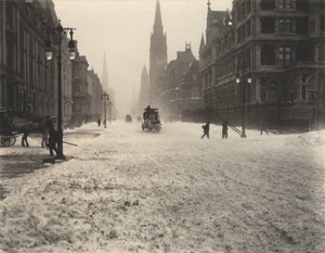 Winter, New York von Alfred Stieglitz