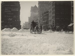 Winter, New York von Alfred Stieglitz