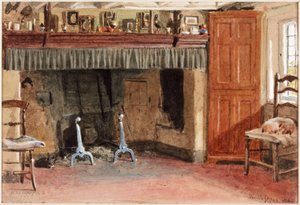 Birket Fosters Küche, Hambledon von Alfred W. Cooper