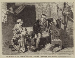 Die Erfindung des Strumpfwebstuhls von Alfred W. after Elmore