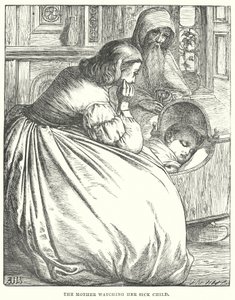 Hans Christian Andersen: Die Geschichte einer Mutter von Alfred Walter (after) Bayes