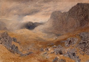 Kletternde Schatten von Alfred William Hunt