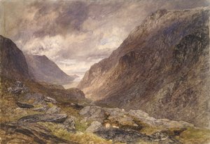Pass von Llanberis, ca. 1853