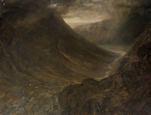 Wasdale Head vom Styhead Pass, Cumbria, ca. 1854