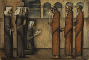 Mönche und Nonnen, ca. 1934