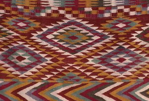 Teppich aus dem Mzab-Tal (Wolle) (Detail)