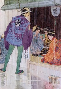 Illustration für Die Geschichte von The Mikado von Alice Bolingbroke (after) Woodward
