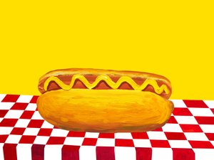 Klassischer Hot Dog von Alice Straker