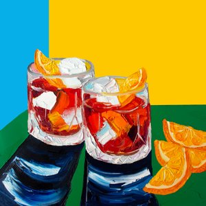 Bunte Happy Hour von Alice Straker