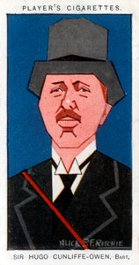 Sir Hugo Cunliffe-Owen, britischer Geschäftsmann von Alick P. F. Ritchie