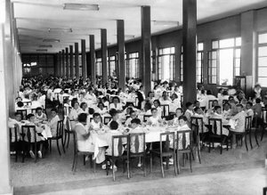 Villa Rosa Maltoni Mussolini: Mahlzeit im Refektorium