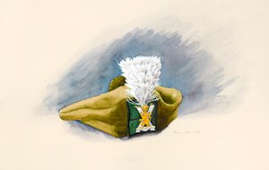 Der weiße Federbusch