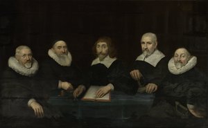 Die Regenten des Zuchthauses von Middelburg, 1643 von Allaert van Loeninga
