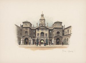 Bekanntes London: Horse Guards von Allan F. Barraud