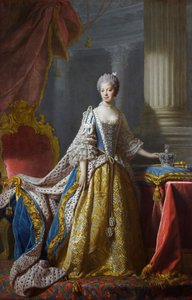 Allan Ramsay - Königin Charlotte (Royal Collection) von Allan Ramsay