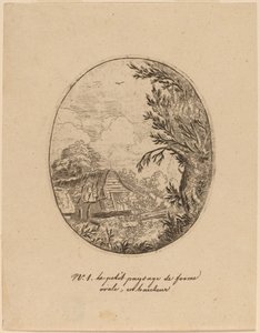 Hamlet zwischen den Bäumen, wahrscheinlich ca. 1645-1656