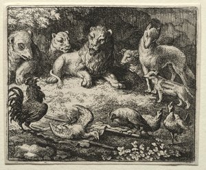 Reineke Fuchs: Die Klage des Hahns