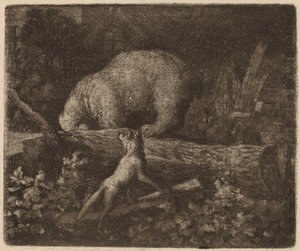 Der gefangene Bär von Allart van Everdingen