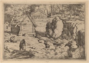 Der Zimmermann von Allart van Everdingen