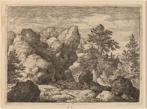 Der spitze Felsen