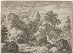 Der spitze Felsen