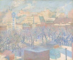 Madison Square, Schnee, 1904