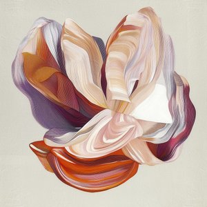 Abstrakter floraler Fluss