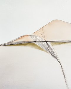 Abstrakte Fließende Landschaft von Alma