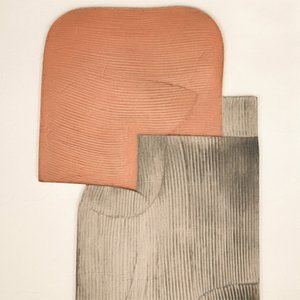 Abstrakte gerippte Formen von Alma