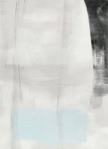 Blauer Block Abstrakt von Alma