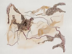 Erdiger organischer Fluss von Alma