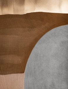 Metallische Kurven Abstrakt von Alma