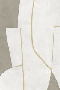 Neutrale abstrakte Formen von Alma