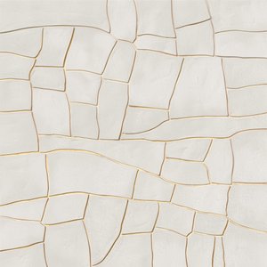 Organisches Weißgoldmuster von Alma