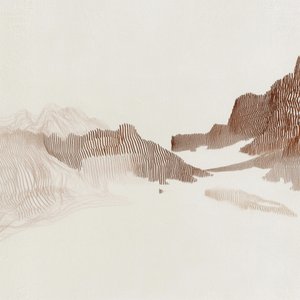 Gelassene Berglinien von Alma