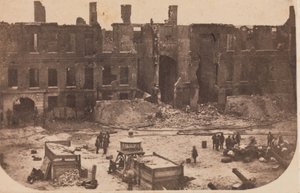Die Evakuierung von Fort Sumter, April 1861 von Alma A. Pelot.