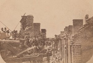 Die Evakuierung von Fort Sumter, April 1861 von Alma A. Pelot.