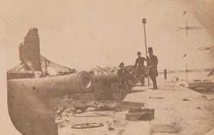 Die Evakuierung von Fort Sumter, April 1861 von Alma A. Pelot.