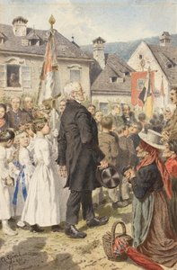 Fronleichnamsprozession von Alois Greil
